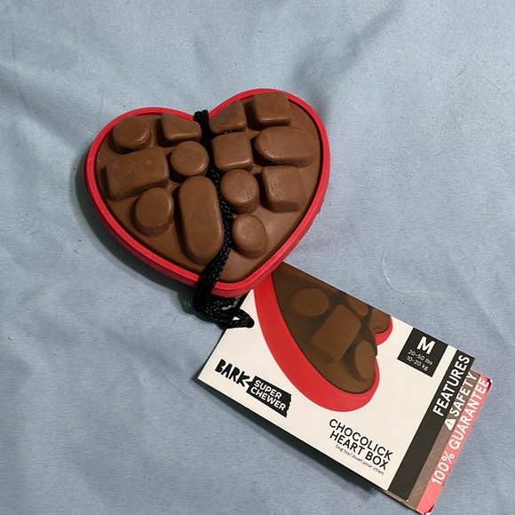 Bark Other - Sold! NWT! Bark SuperChewer Chocolick Heart Box!
